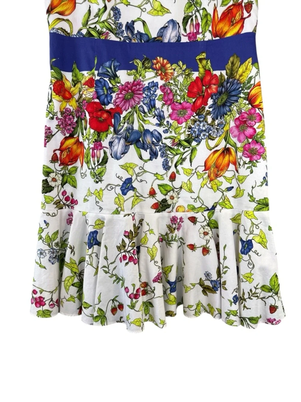 MILLY Karissa Floral print Cotton Dress - Picture 5 of 11
